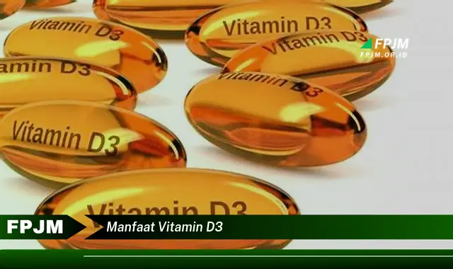 manfaat vitamin d3